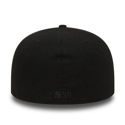 This is a New York Yankees Black on Black 59FIFTY Cap 3