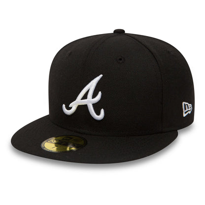 This is a Atlanta Braves Essential Black 59FIFTY Cap 1