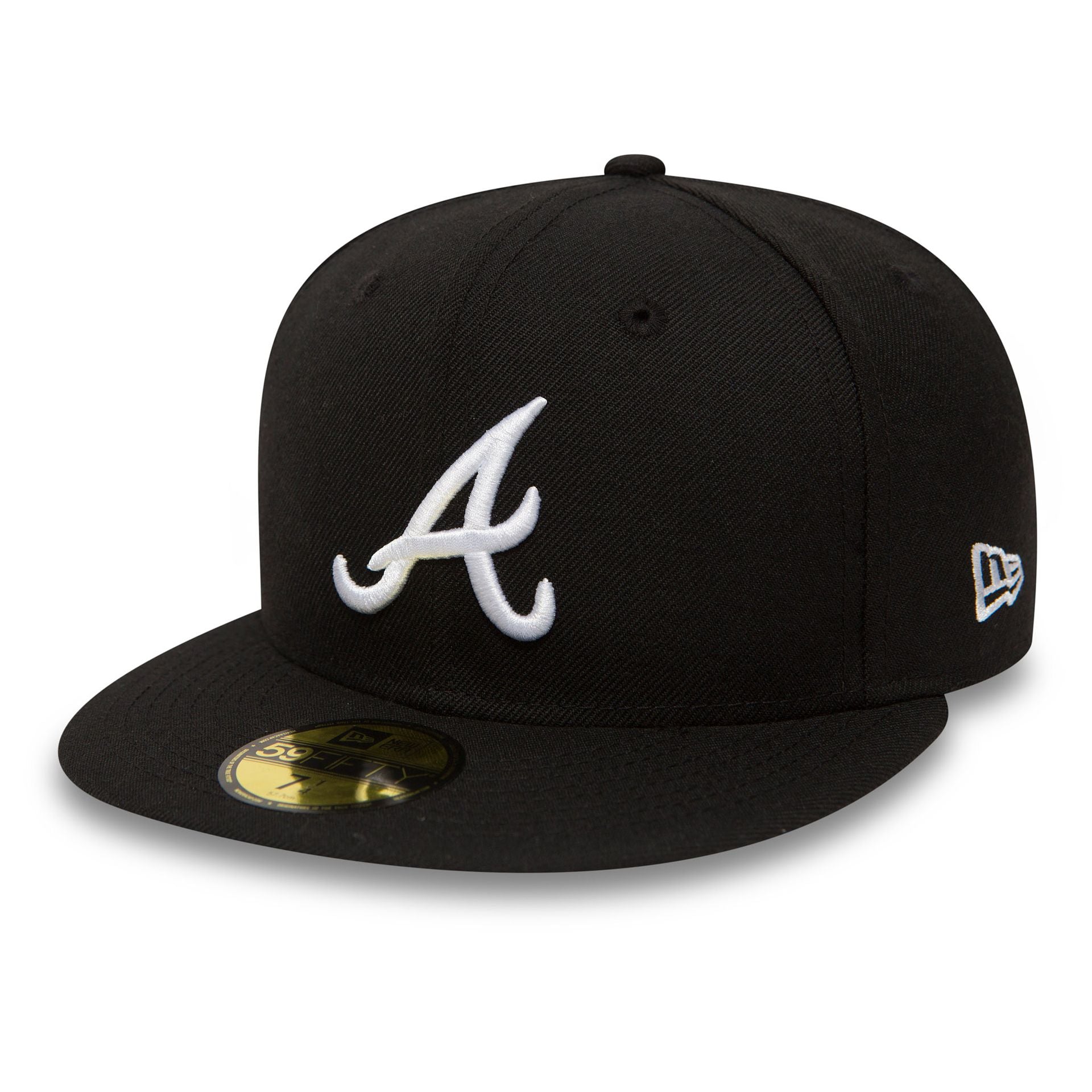 This is a Atlanta Braves Essential Black 59FIFTY Cap 1