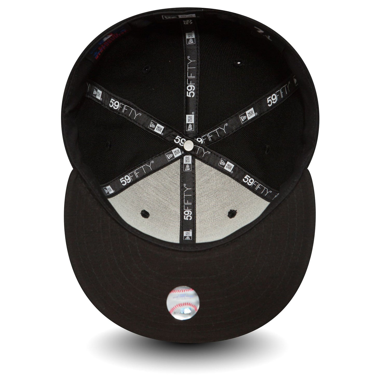 This is a LA Dodgers Essential Black 59FIFTY Cap 3