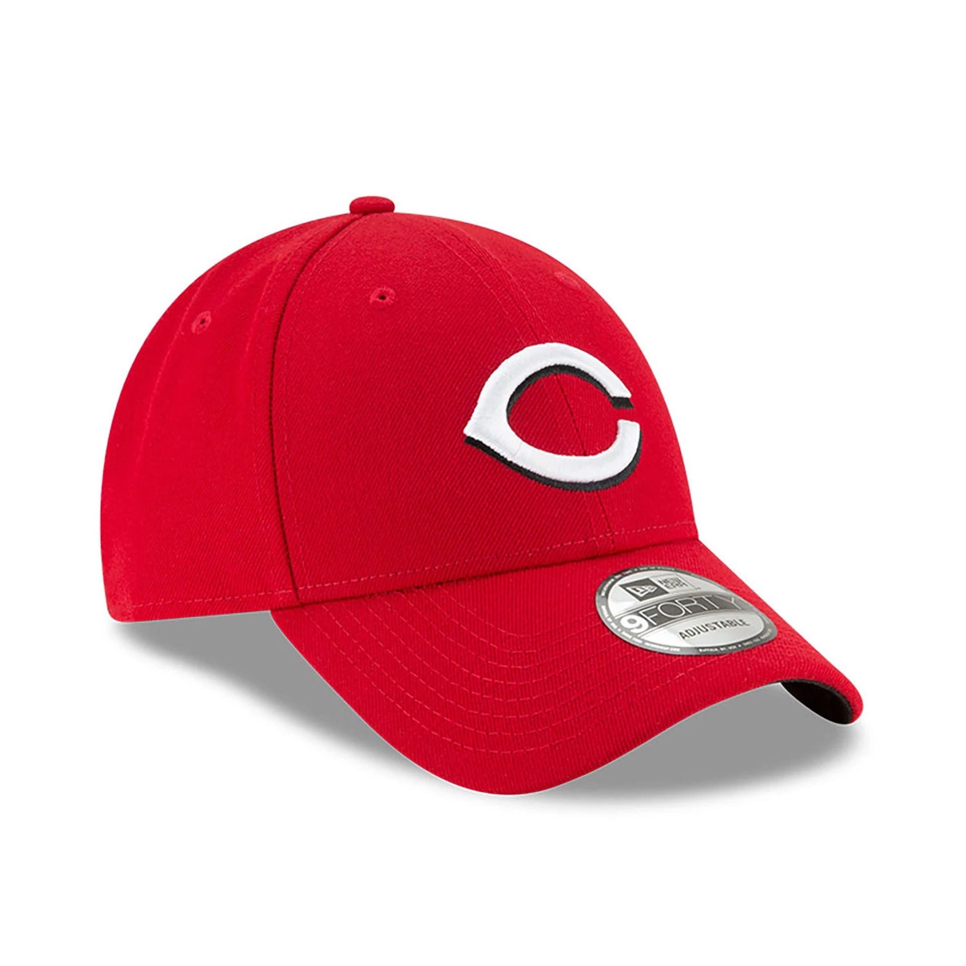 This is a Cincinnati Reds The League Red 9FORTY Cap 4