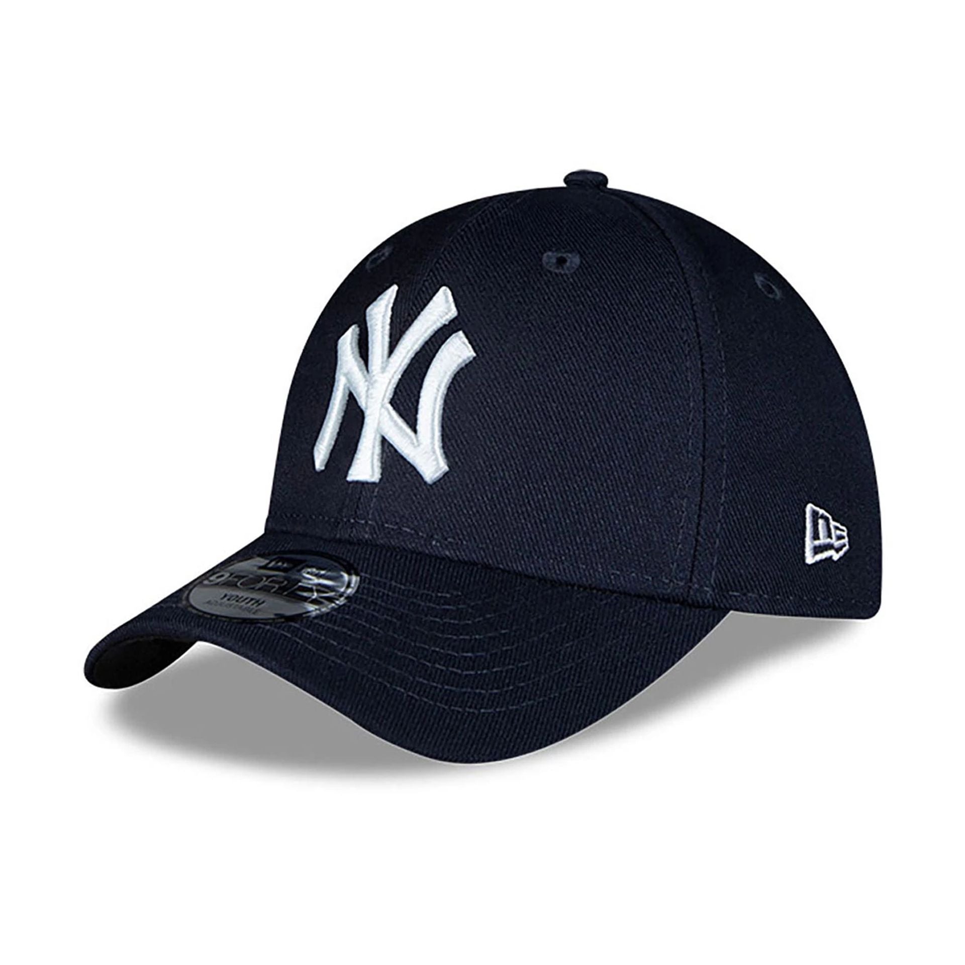 This is a New York Yankees Youth The League Navy 9FORTY Adjustable Cap 1