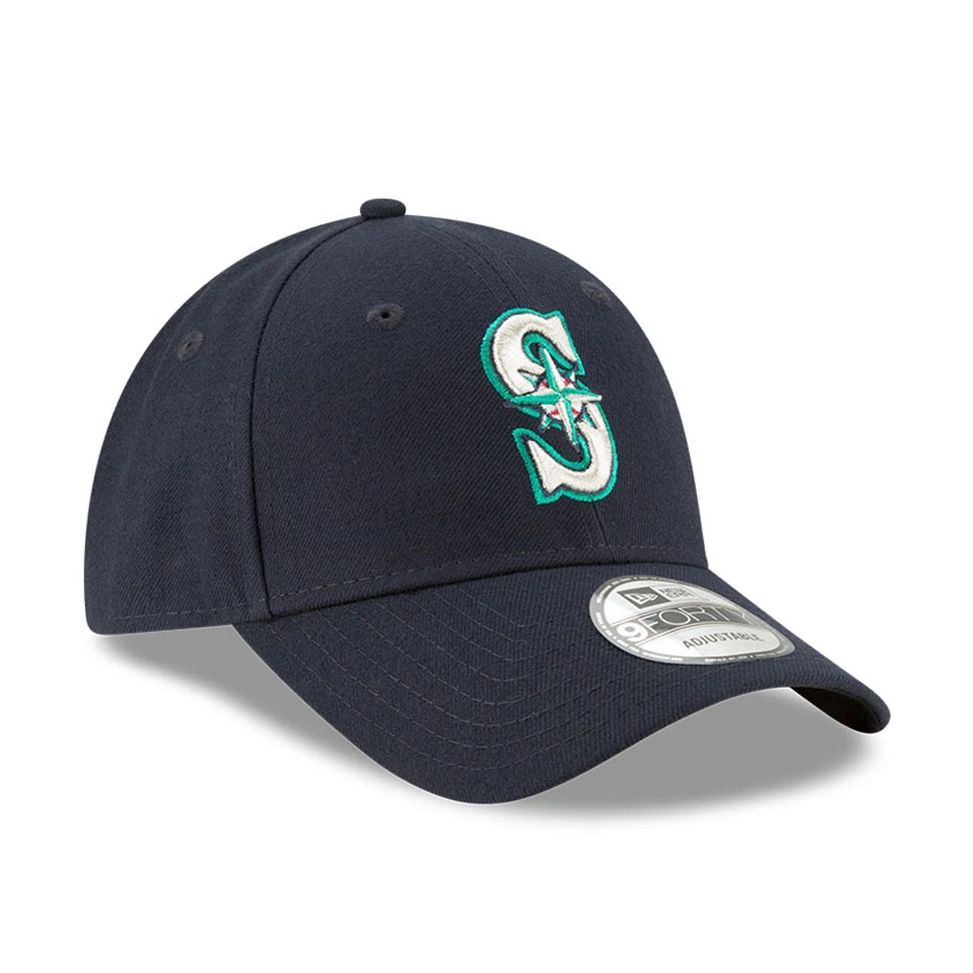 This is a Seattle Mariners The League Navy 9FORTY Cap 3