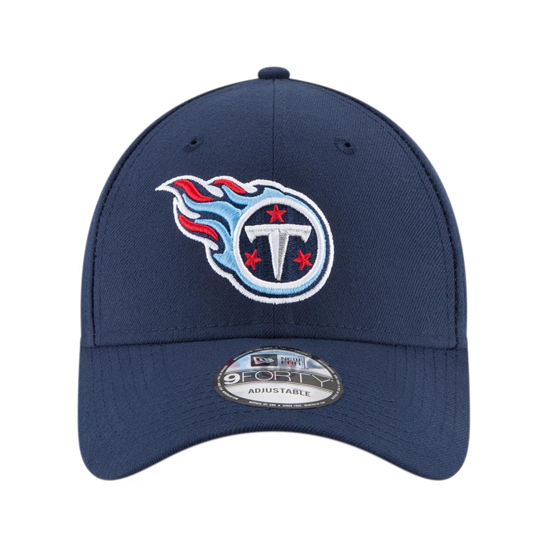 This is a Tennessee Titans The League Blue 9FORTY Cap 3