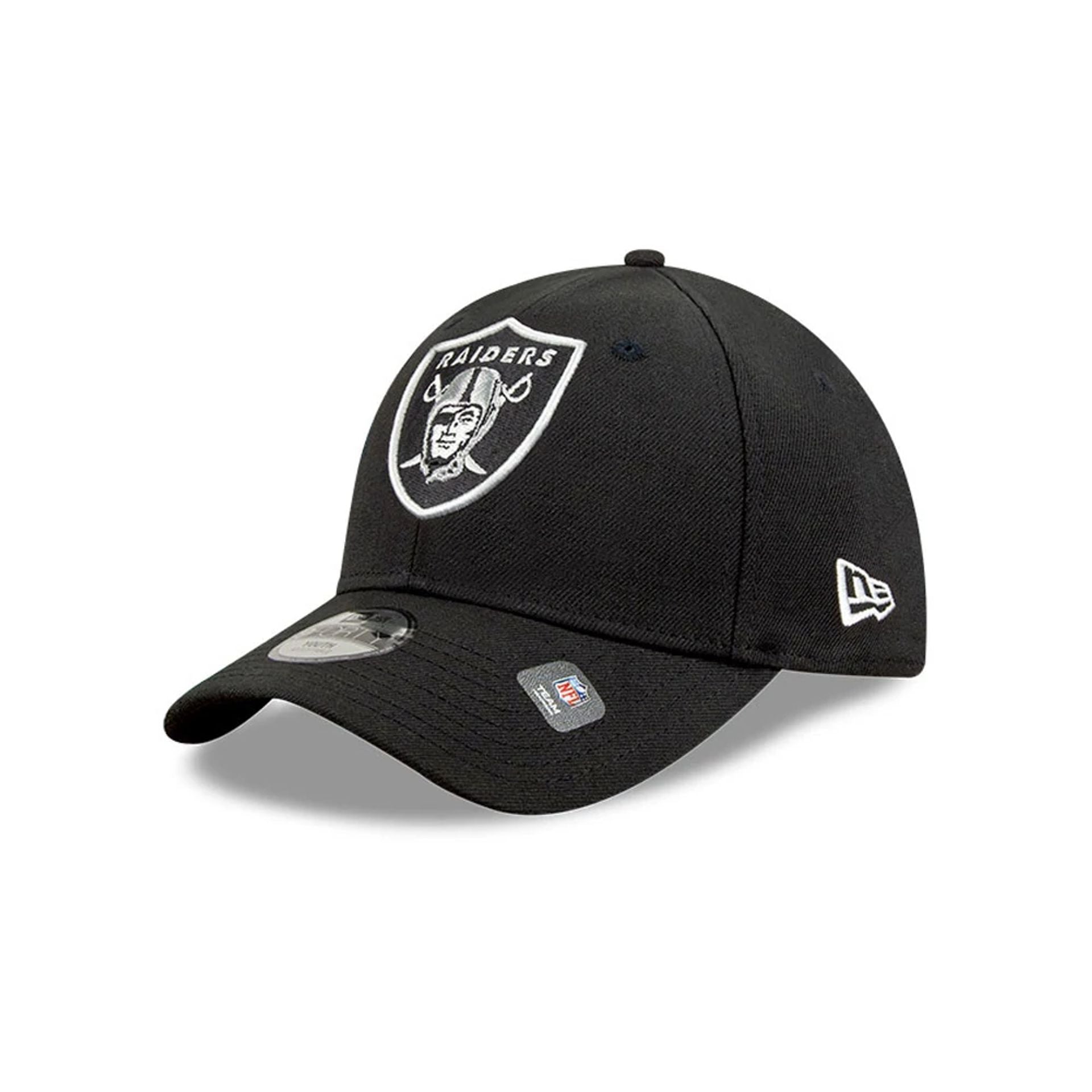 This is a Las Vegas Raiders The League Black 9FORTY Cap 1