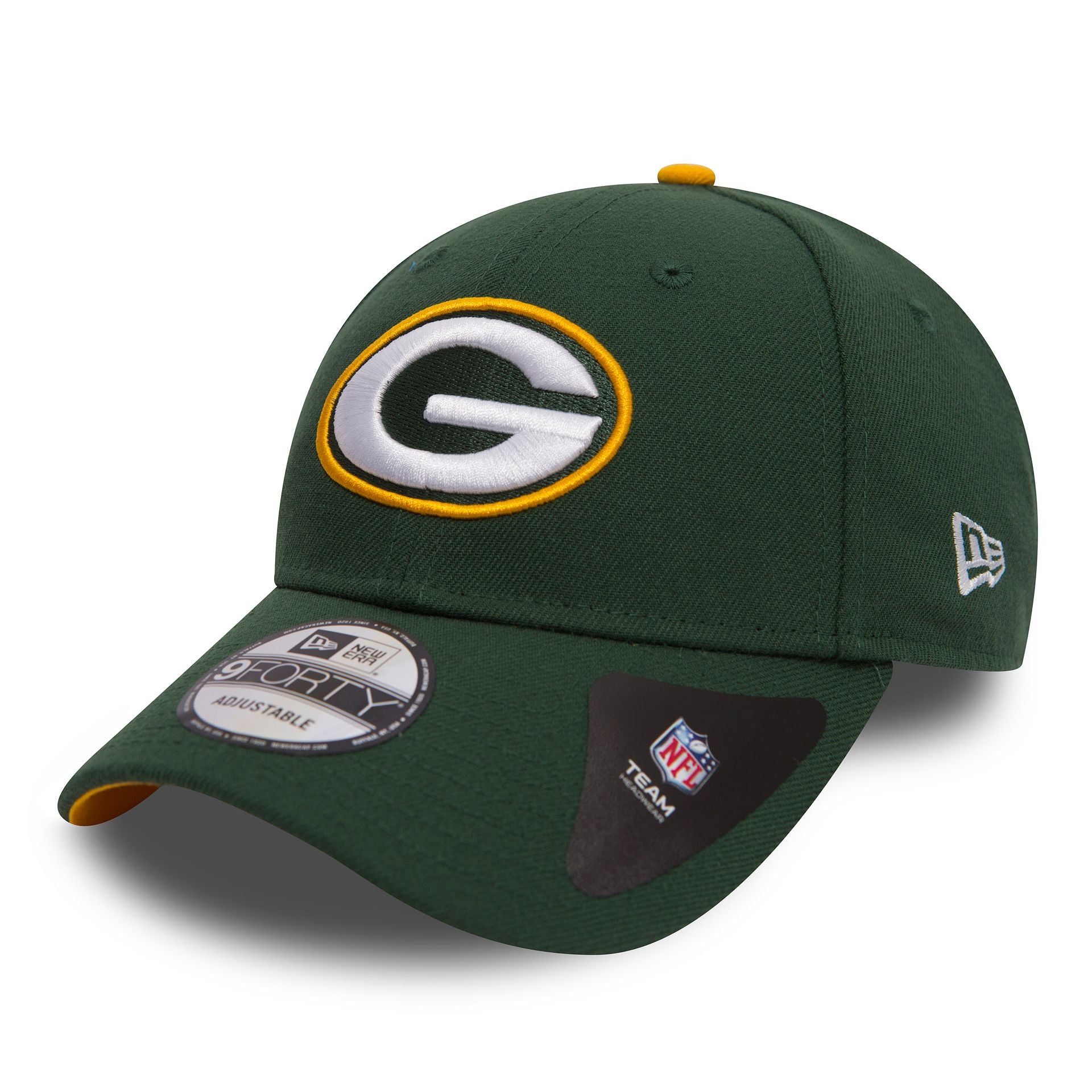 This is a Green Bay Packers The League Green 9FORTY Cap 1