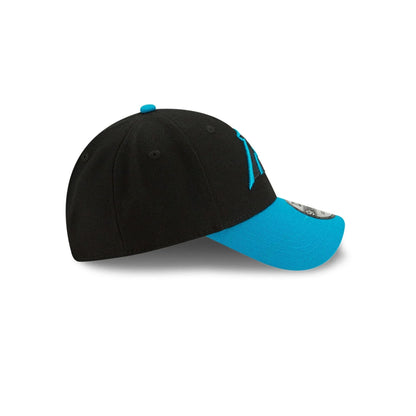 This is a Carolina Panthers The League Black 9FORTY Cap 6