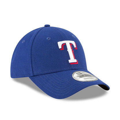 This is a Texas Rangers The League Blue 9FORTY Cap 3