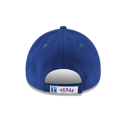 This is a Texas Rangers The League Blue 9FORTY Cap 5