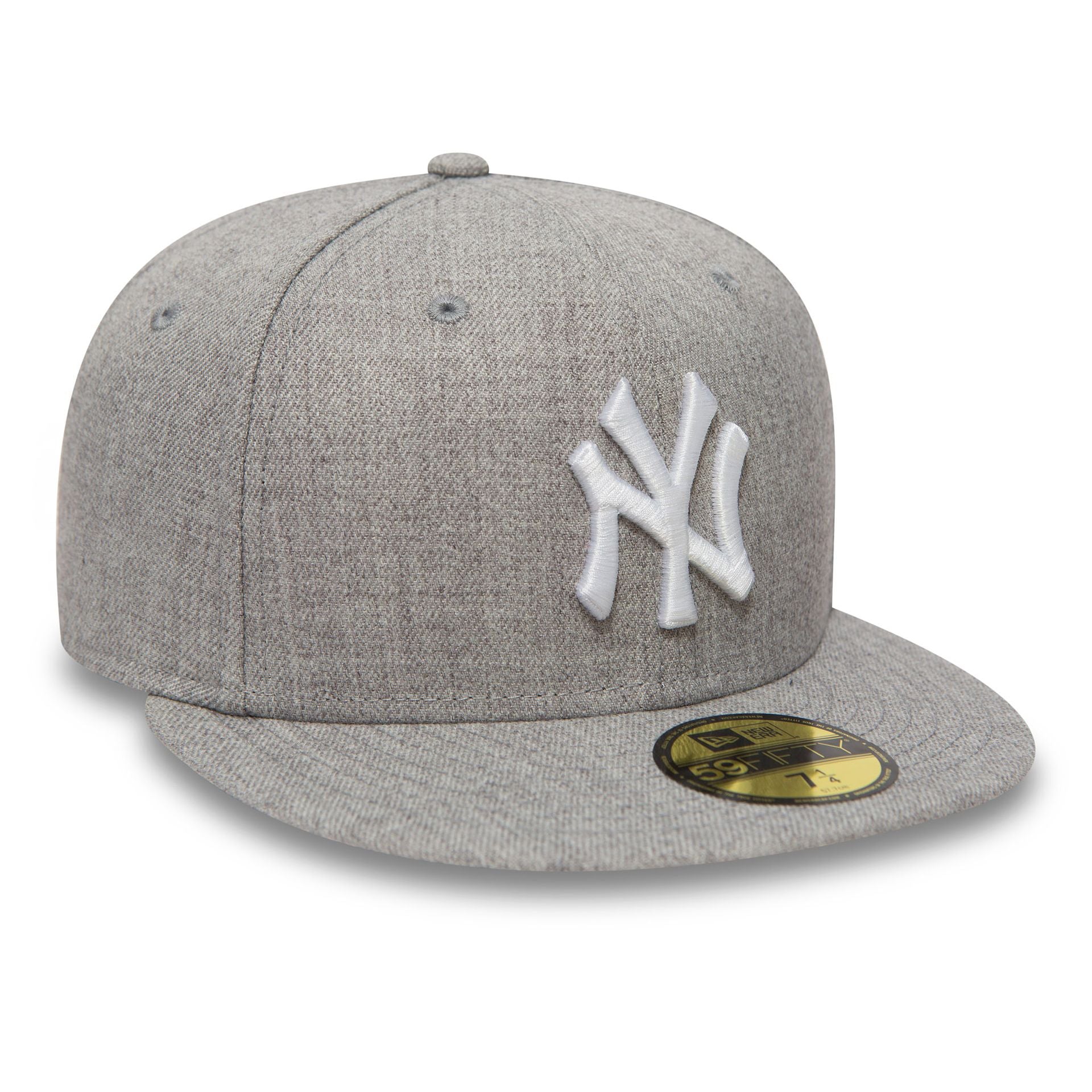 This is a New York Yankees Essential Heather Grey 59FIFTY Cap 3