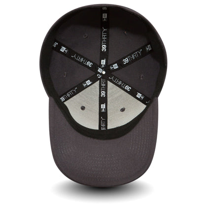 This is a New Era Flag Graphite Grey 39THIRTY Cap 2