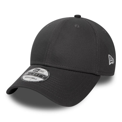 This is a New Era Flag Charcoal Grey 9FORTY Cap 1