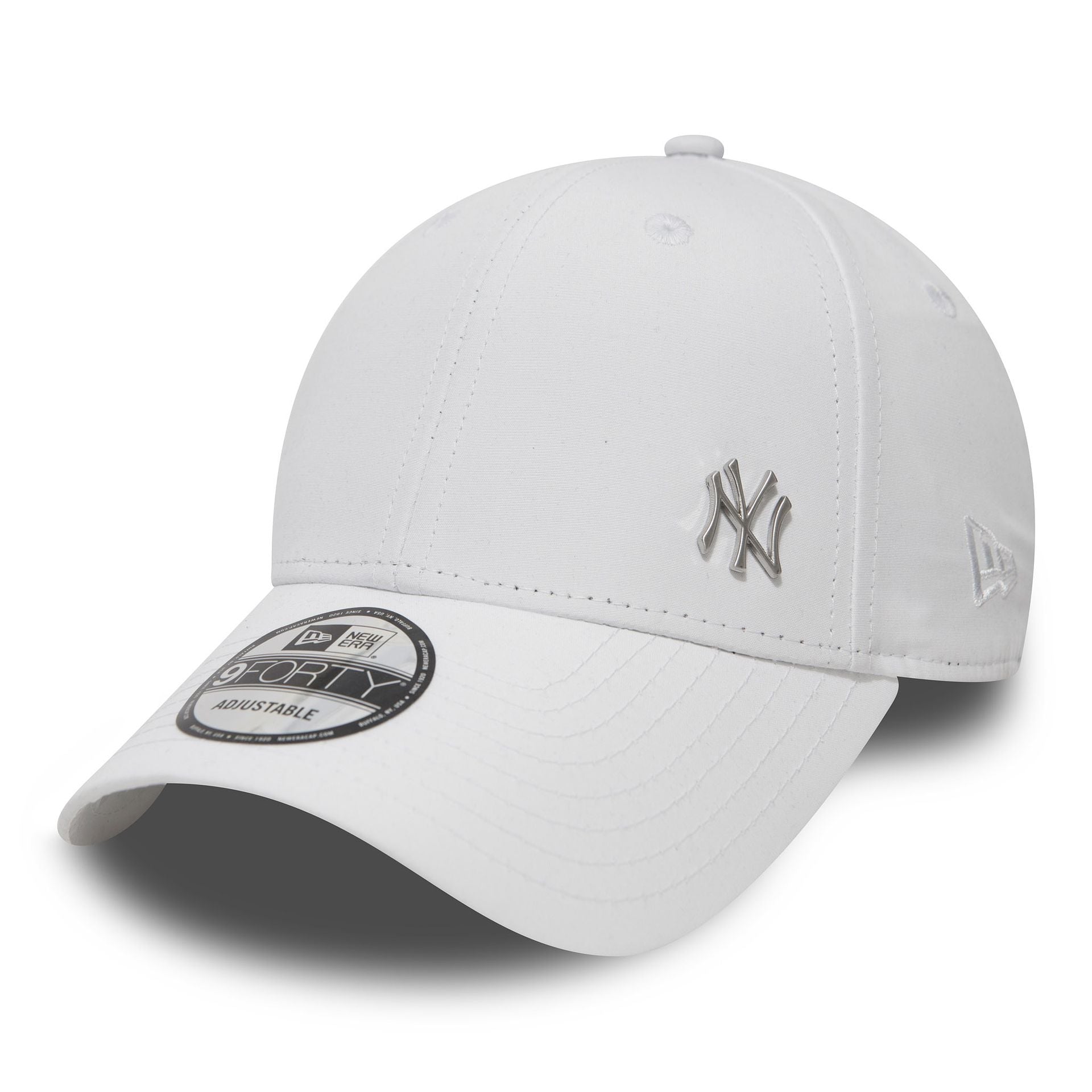 This is a New York Yankees Flawless White 9FORTY Cap 1