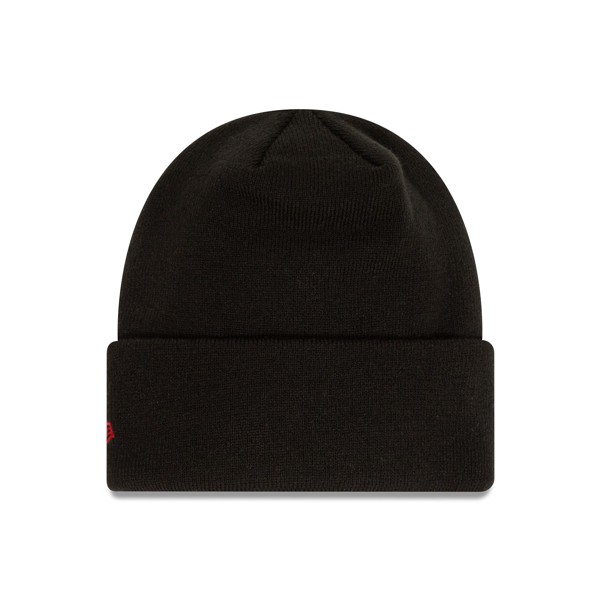 This is a Manchester United Essential Black Beanie Hat 2