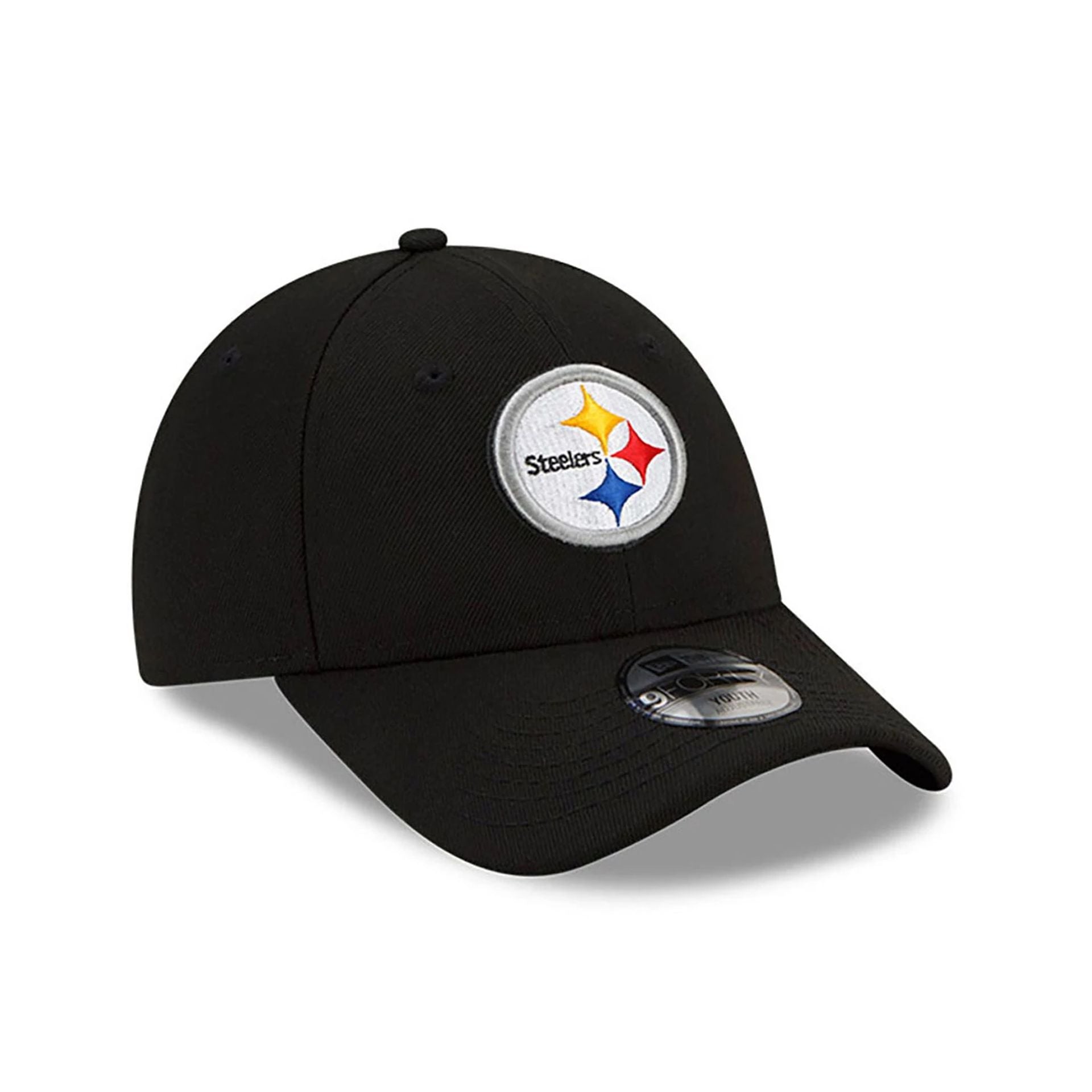 This is a Pittsburgh Steelers Youth The League Black 9FORTY Adjustable Cap 3