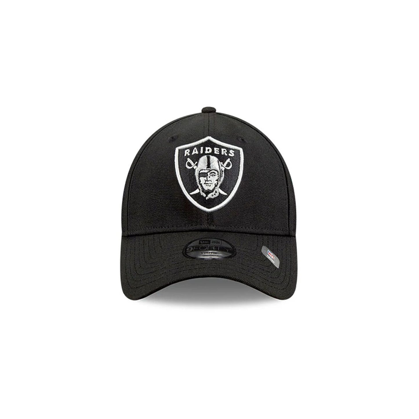 This is a Las Vegas Raiders The League Kids 9FORTY Cap 4