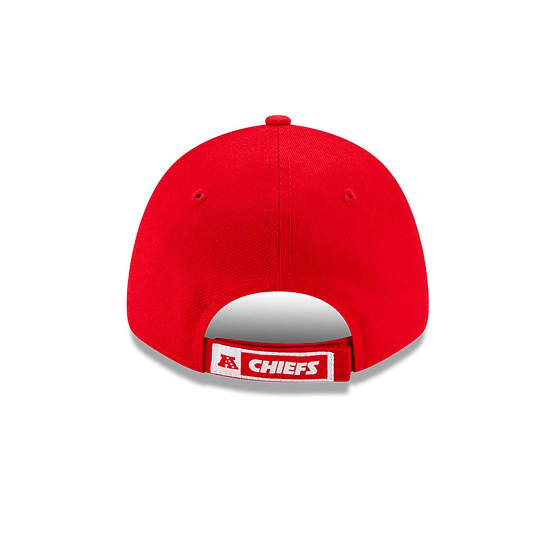 This is a Kansas City Chiefs Youth The League Red 9FORTY Adjustable Cap 5