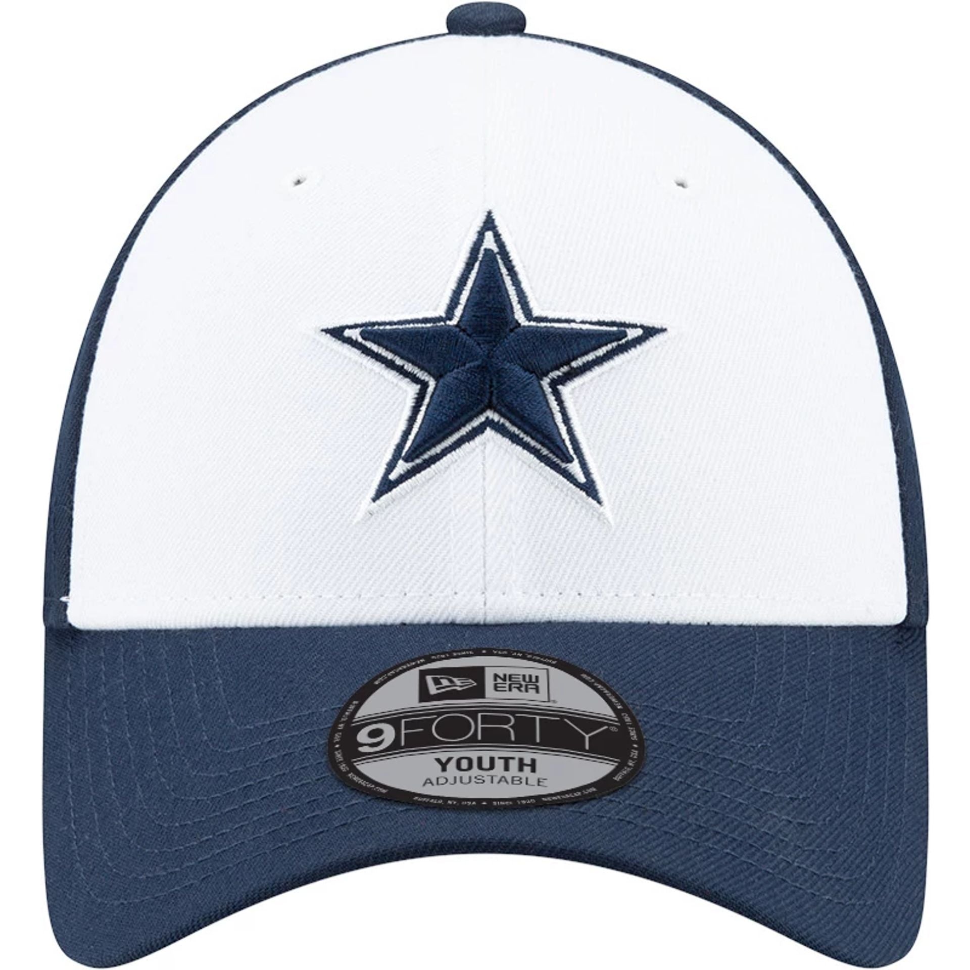 This is a Dallas Cowboys Youth The League Dark Blue 9FORTY Adjustable Cap 2