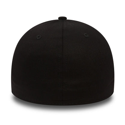 This is a LA Dodgers Essential Black On Black 39THIRTY Cap 3