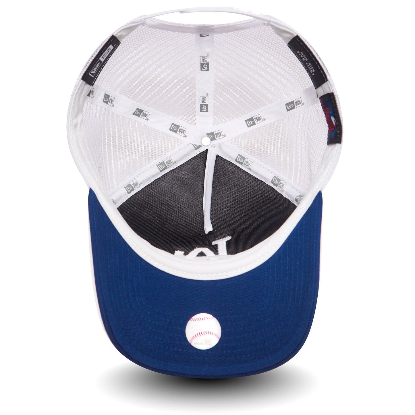 This is a LA Dodgers Clean Blue A-Frame Trucker Cap 5