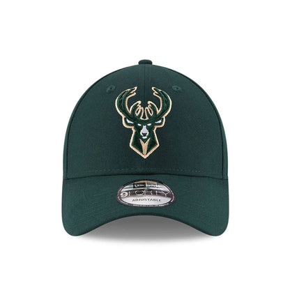 This is a Milwaukee Bucks The League Green 9FORTY Cap 2