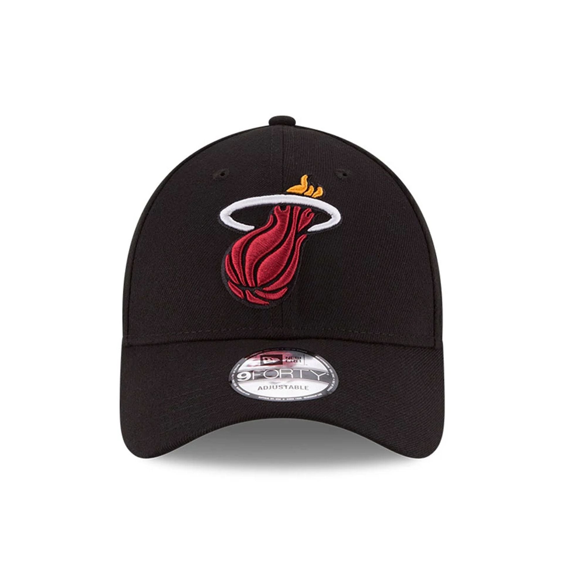 This is a Miami Heat The League Black 9FORTY Cap 2