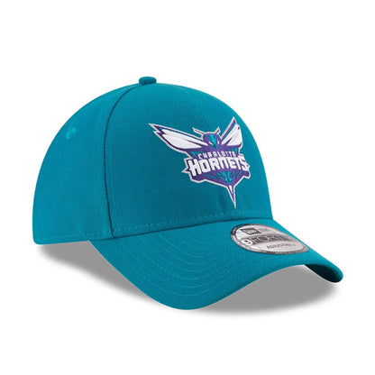 This is a Charlotte Hornets The League Teal 9FORTY Cap 1