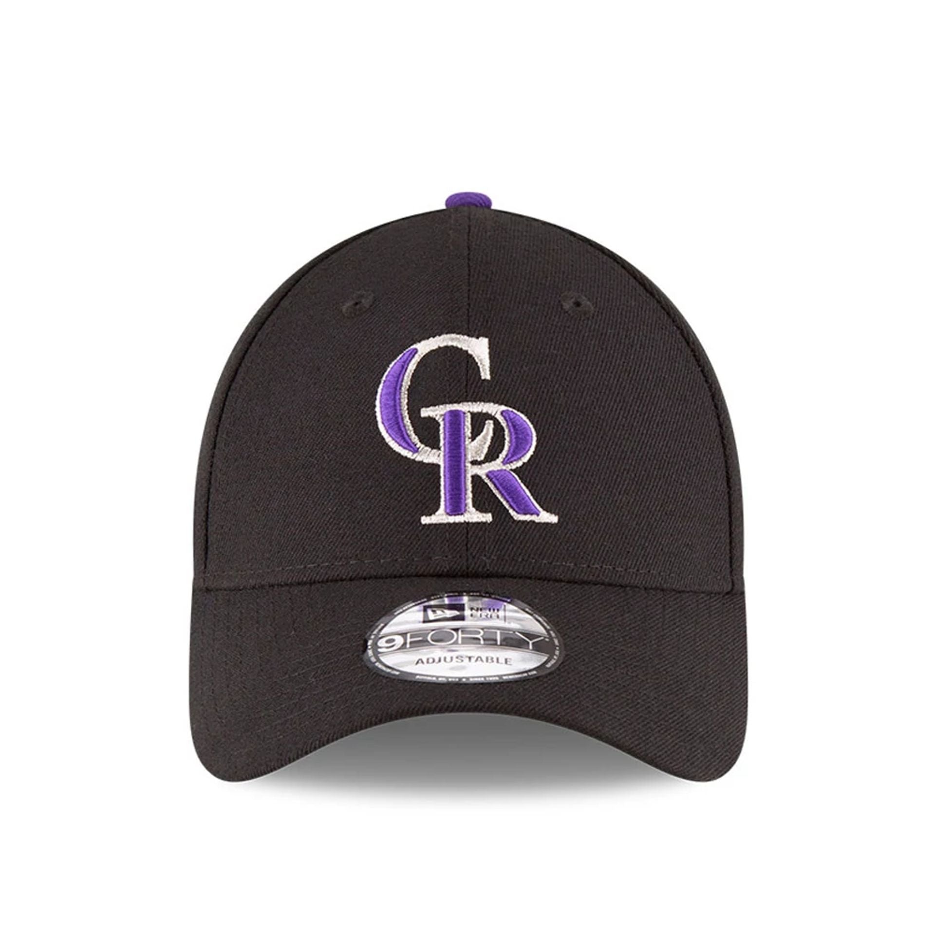 This is a Colorado Rockies The League Black 9FORTY Cap 2