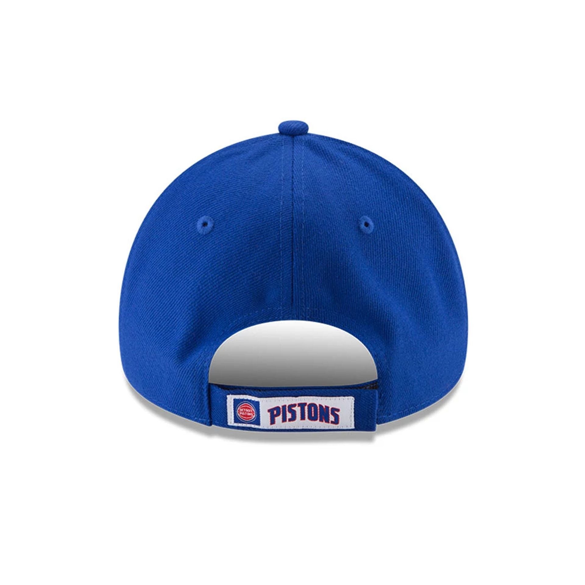 This is a Detroit Pistons The League Blue 9FORTY Cap 5