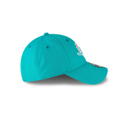 This is a Miami Dolphins Youth The League Turquoise 9FORTY Adjustable Cap 6