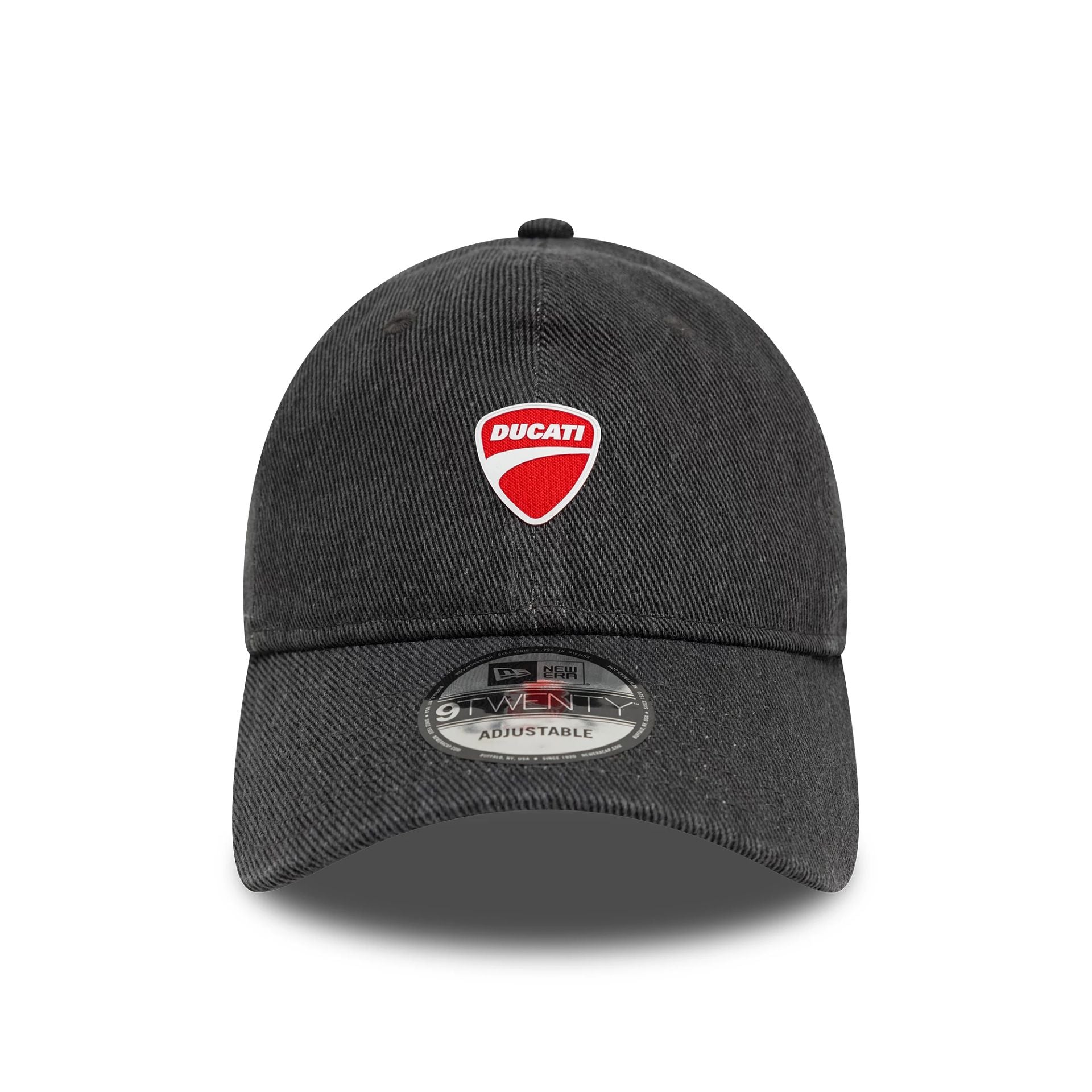 This is a Ducati Motor Logo Black 9TWENTY Adjustable Cap 2