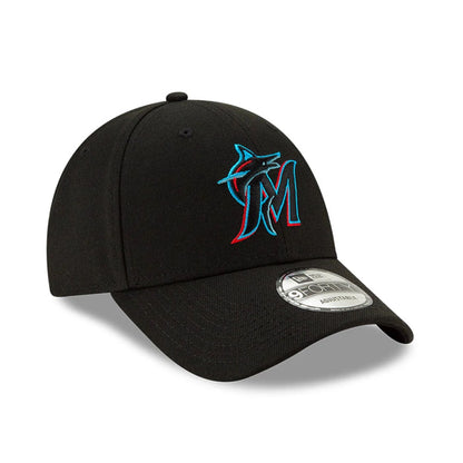 This is a Miami Marlins League Black 9FORTY Cap 3