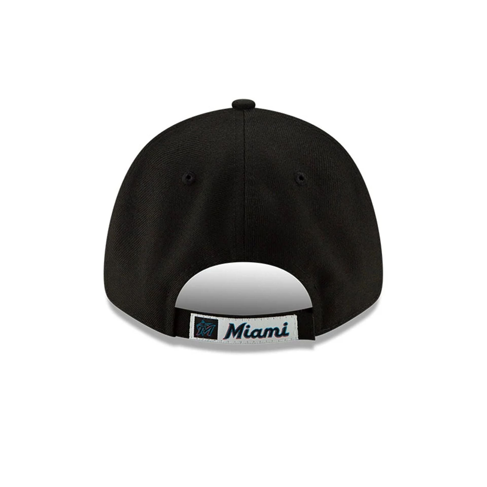 This is a Miami Marlins League Black 9FORTY Cap 5