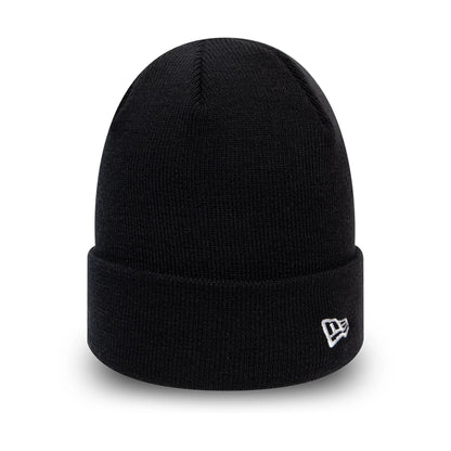 This is a New Era Essential Navy Cuff Beanie Hat 1