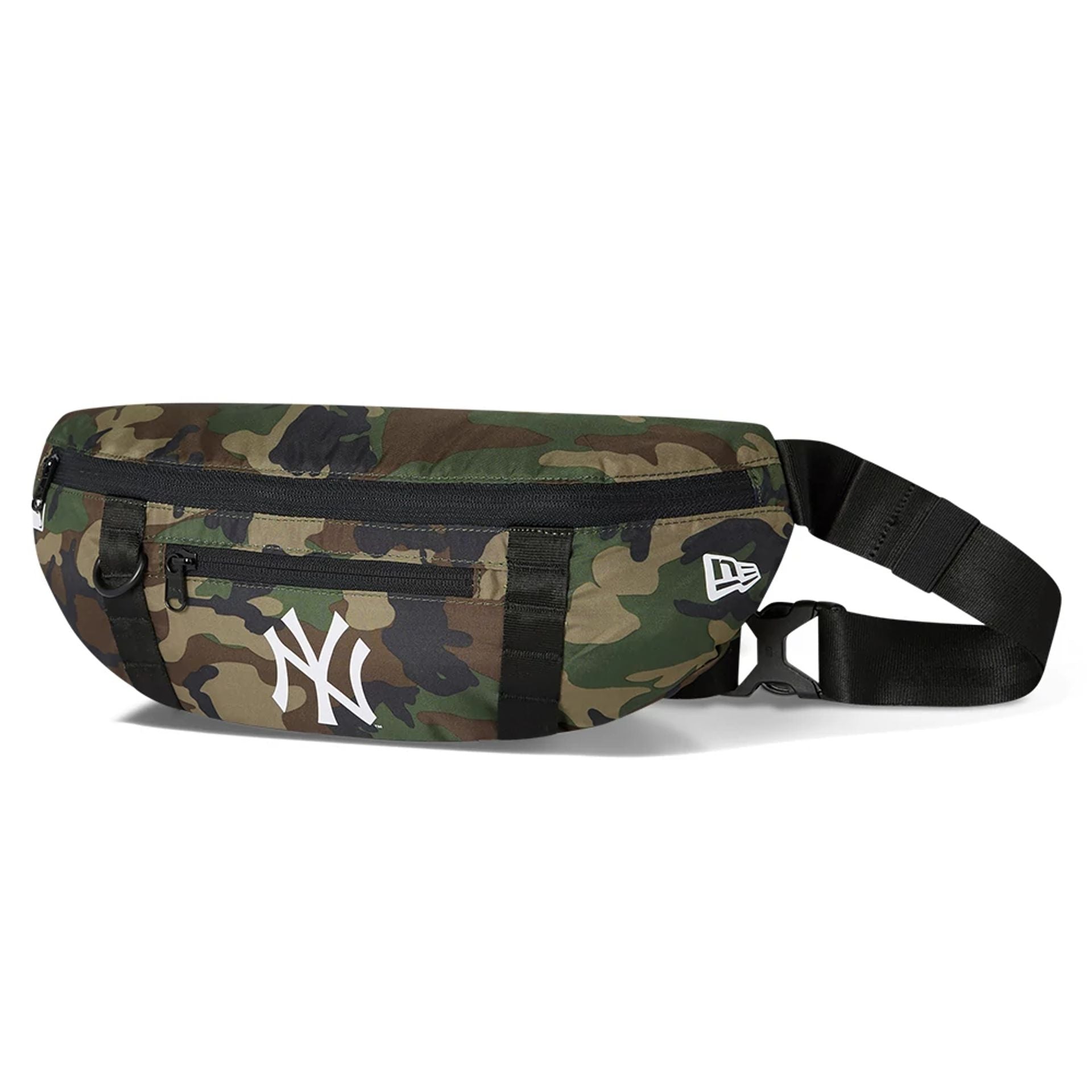 This is a New York Yankees Camo Waist Bag 1