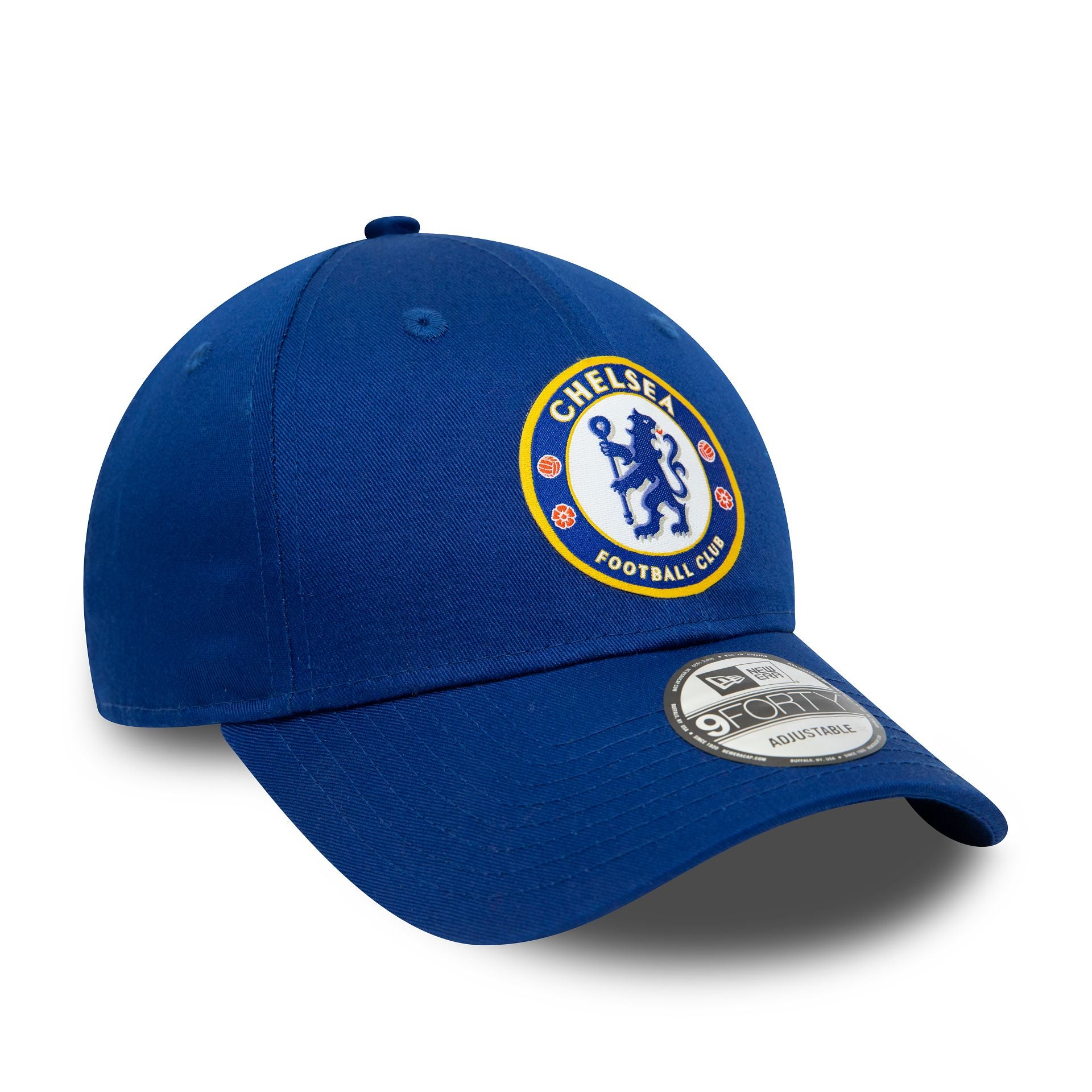 This is a Chelsea FC Blue 9FORTY Adjustable Cap 1