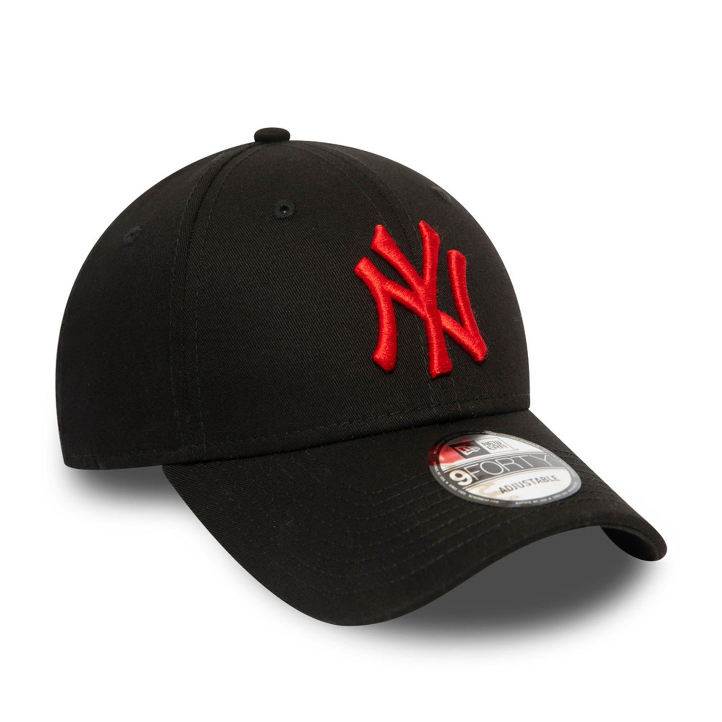 This is a New York Yankees Essential Logo Black 9FORTY Cap 3