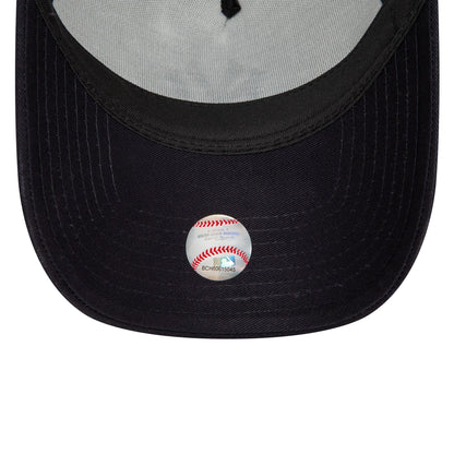 This is a New York Yankees Team Colour White A-Frame Trucker Cap 5