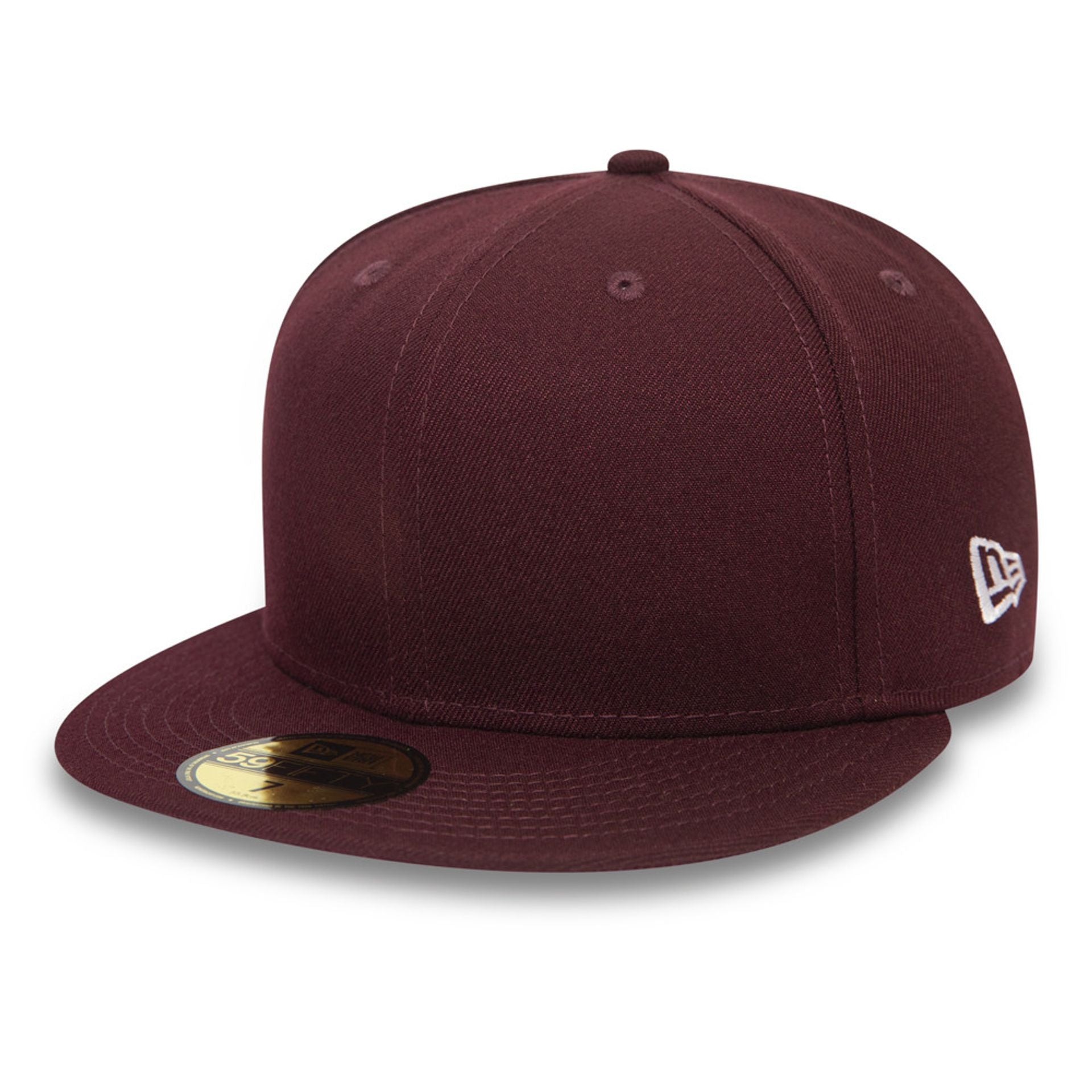 This is a New Era Essential Maroon 59FIFTY Cap 1