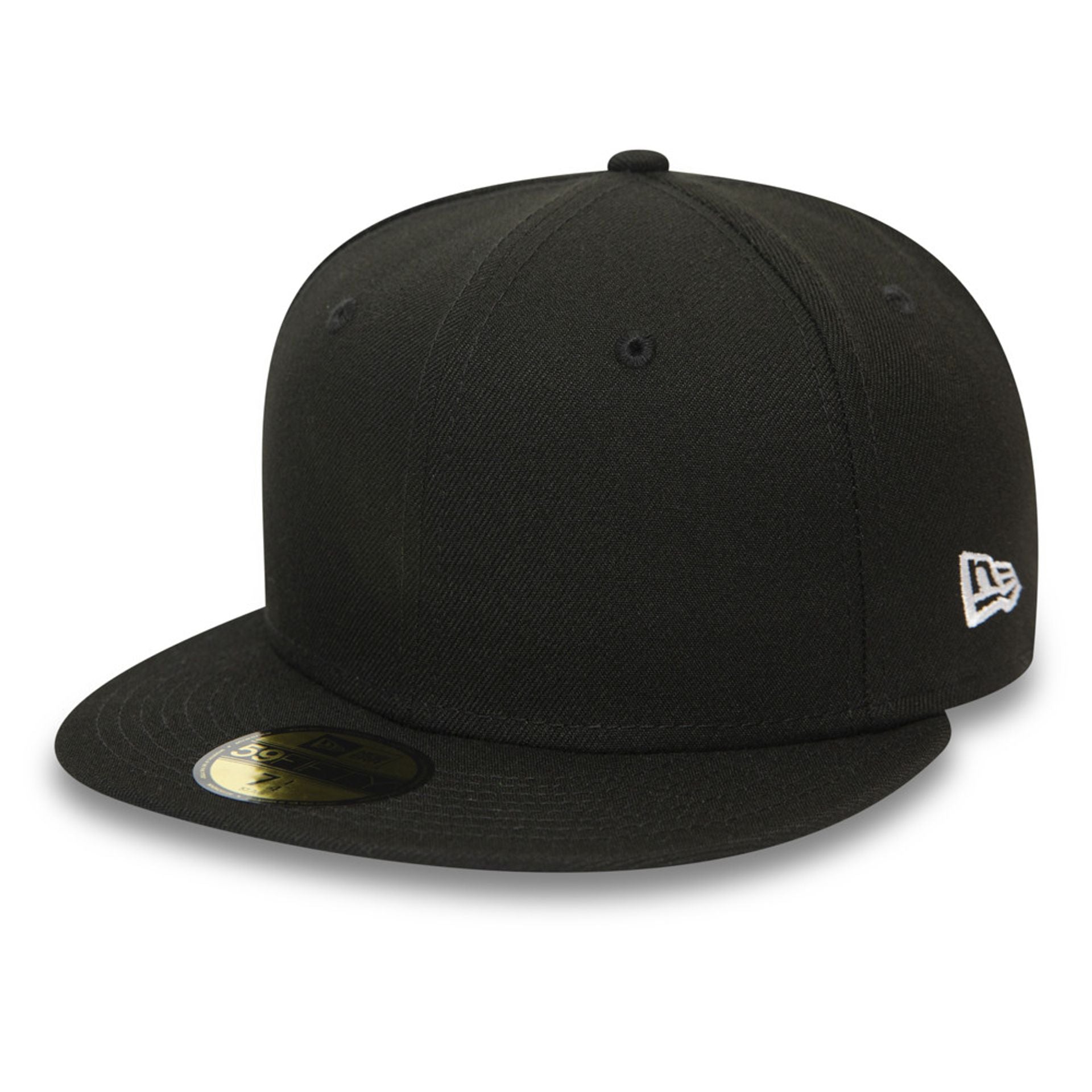 This is a New Era Essential Black 59FIFTY Cap 1