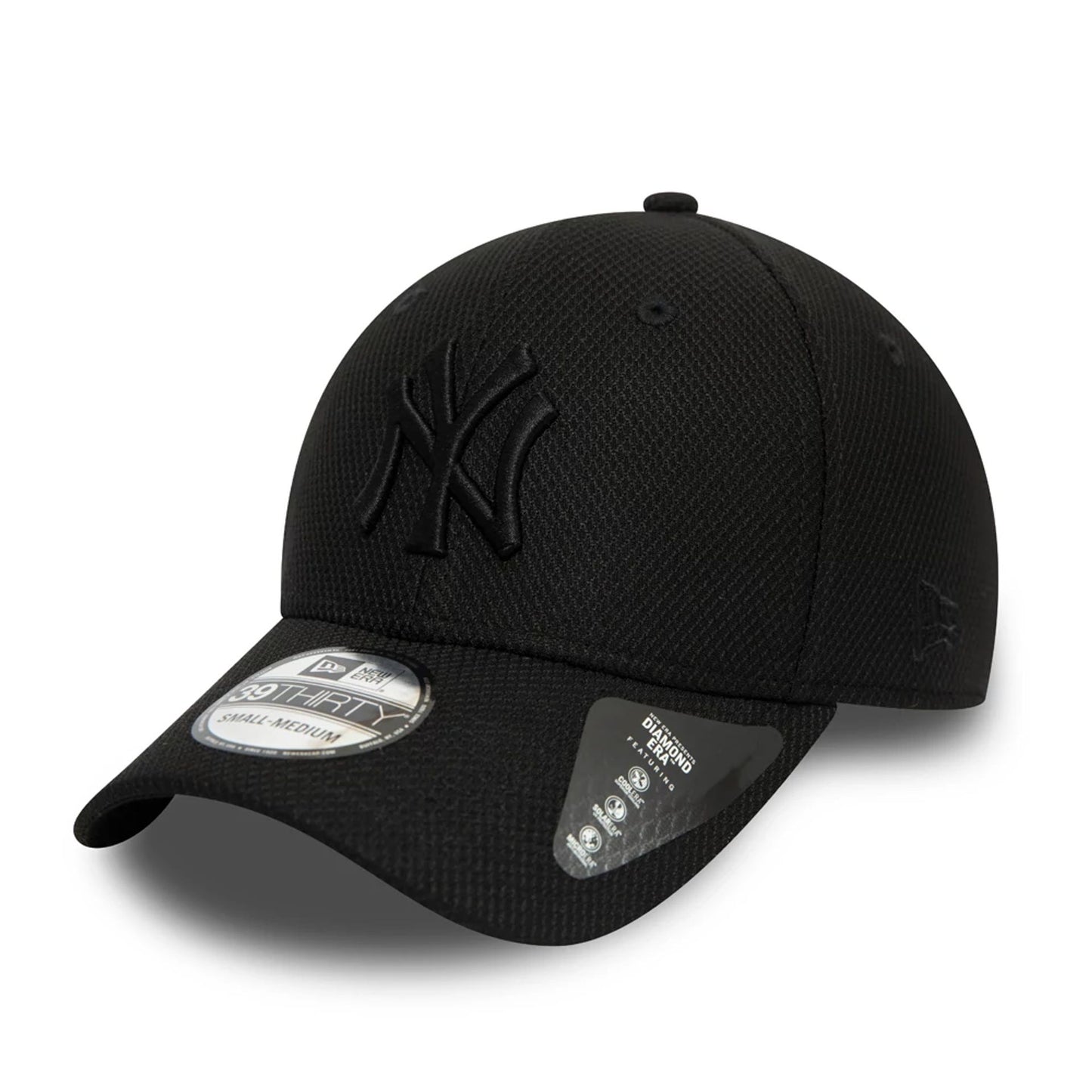 This is a New York Yankees Diamond Era Black 39THIRTY Cap 1