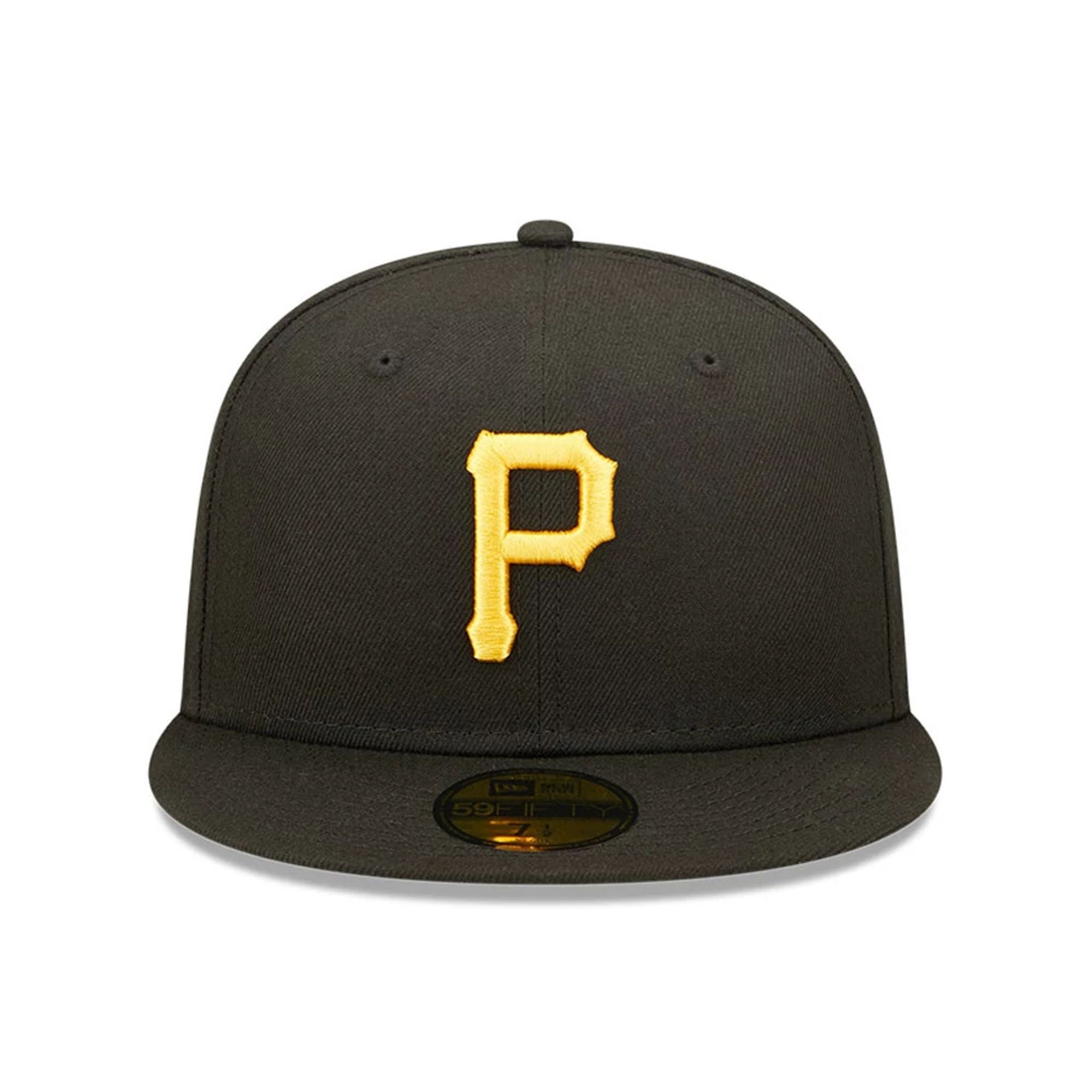 This is a Pittsburgh Pirates Authentic On Field Game Black 59FIFTY Cap 4