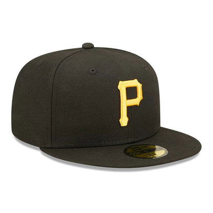 This is a Pittsburgh Pirates Authentic On Field Game Black 59FIFTY Cap 5