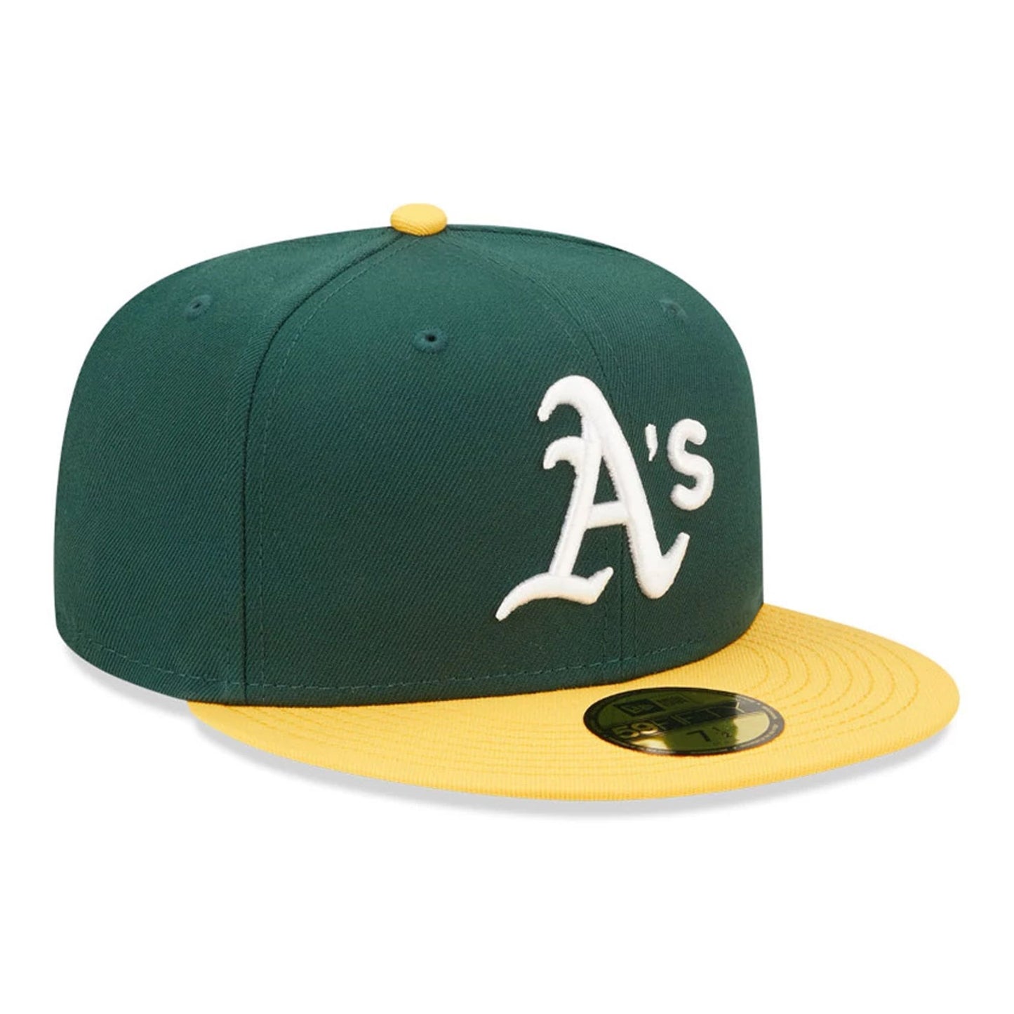 This is a Oakland Athletics MLB Dark Green 59FIFTY Fitted Cap 5