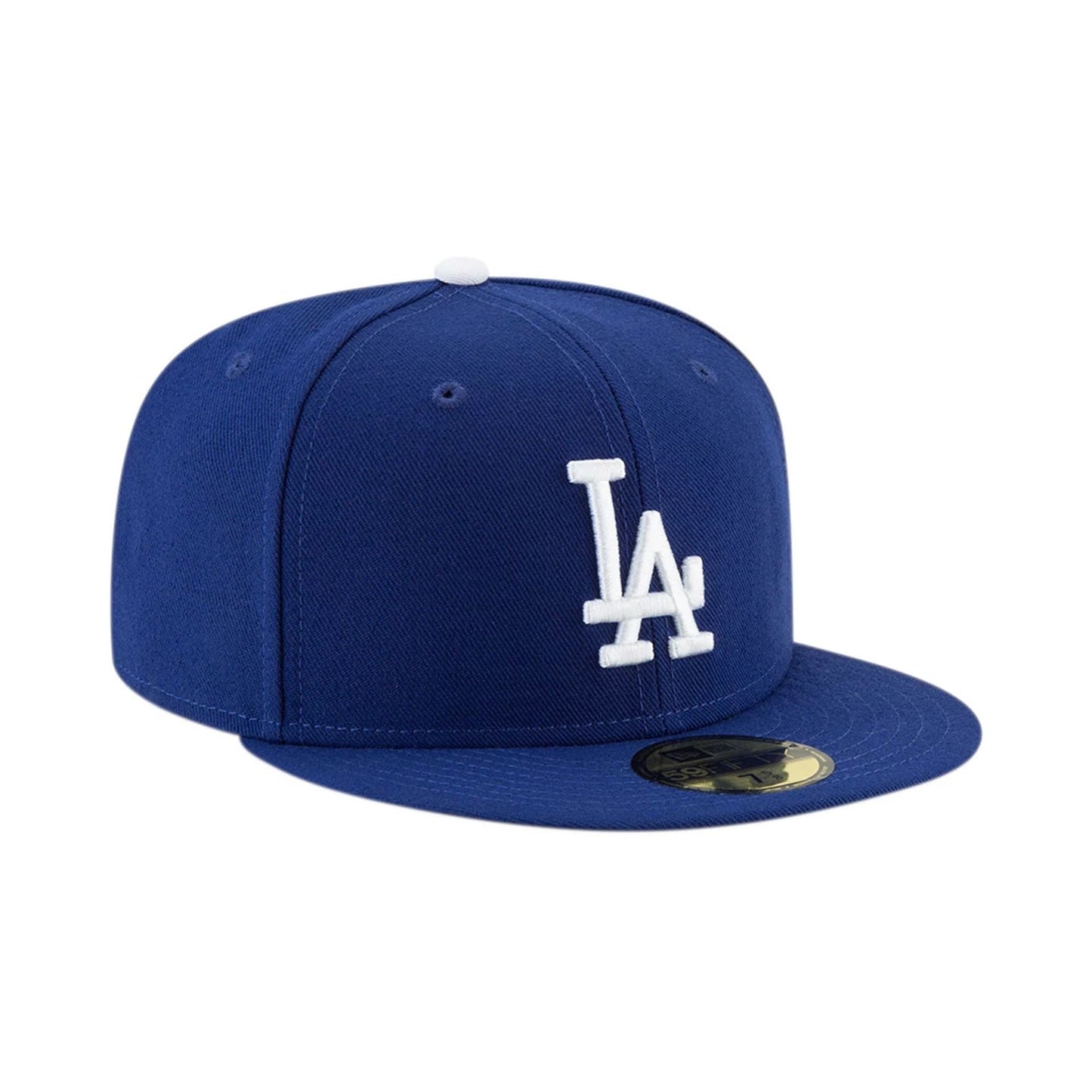 This is a LA Dodgers Authentic On Field Game Blue 59FIFTY Cap 2