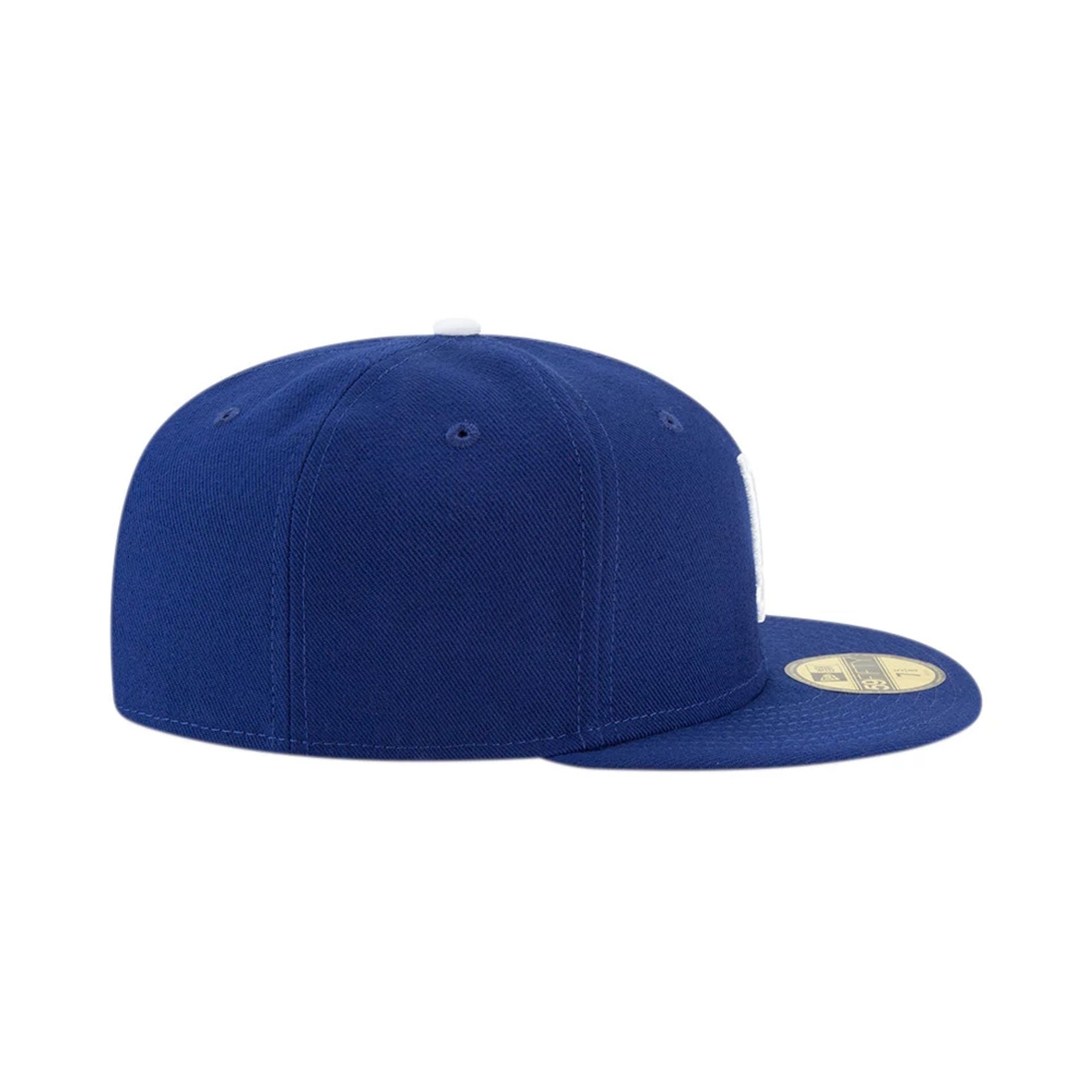 This is a LA Dodgers Authentic On Field Game Blue 59FIFTY Cap 4