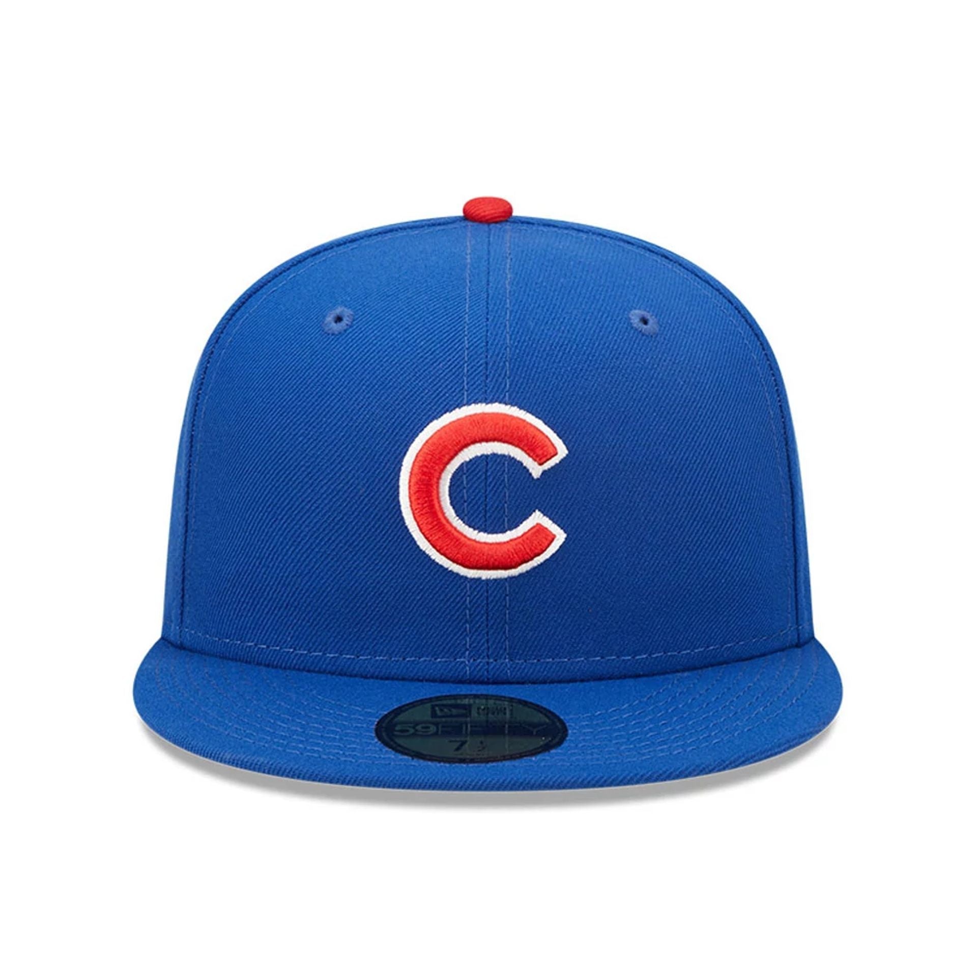 This is a Chicago Cubs Authentic On Field Game Blue 59FIFTY Cap 3