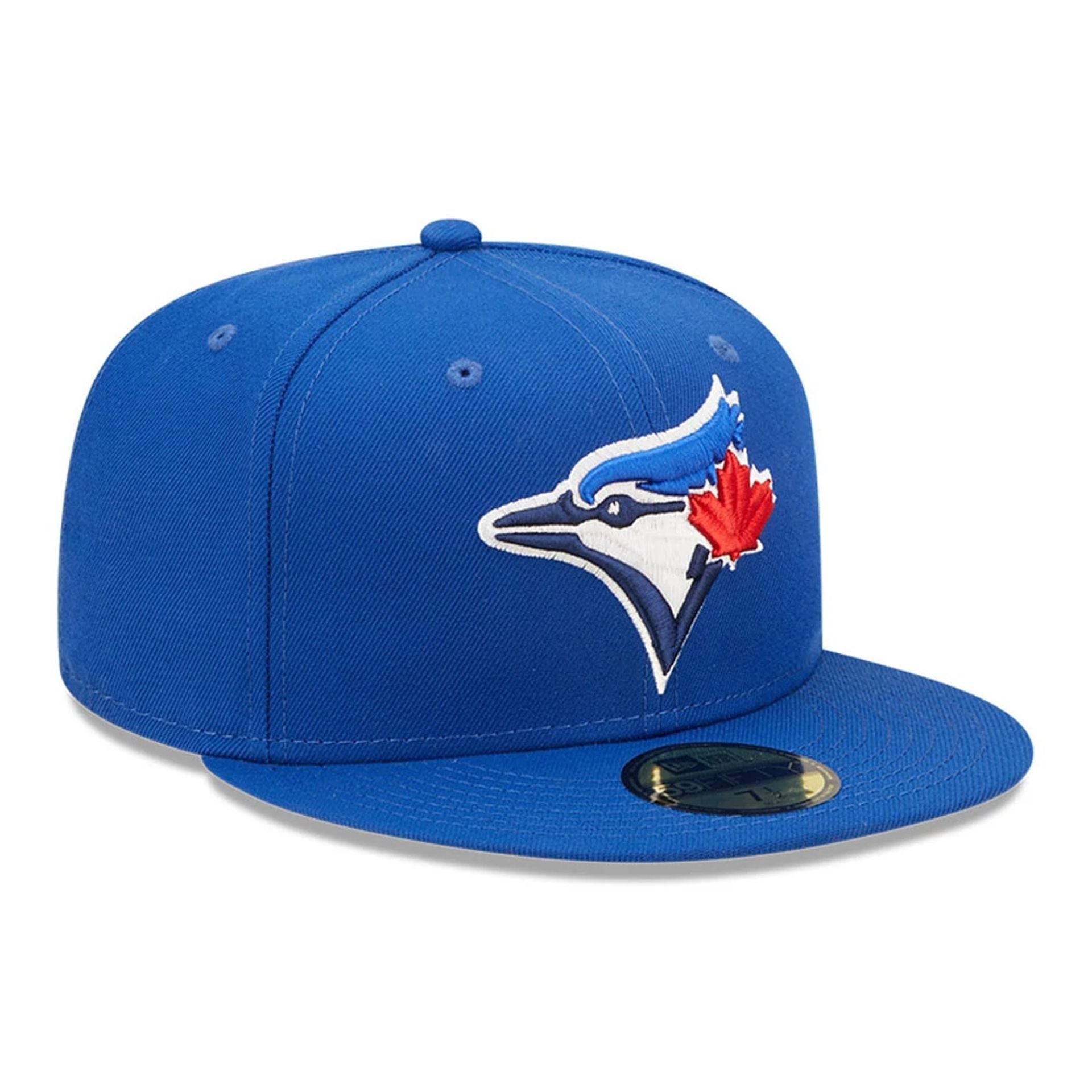 This is a Toronto Blue Jays MLB Blue 59FIFTY Fitted Cap 4