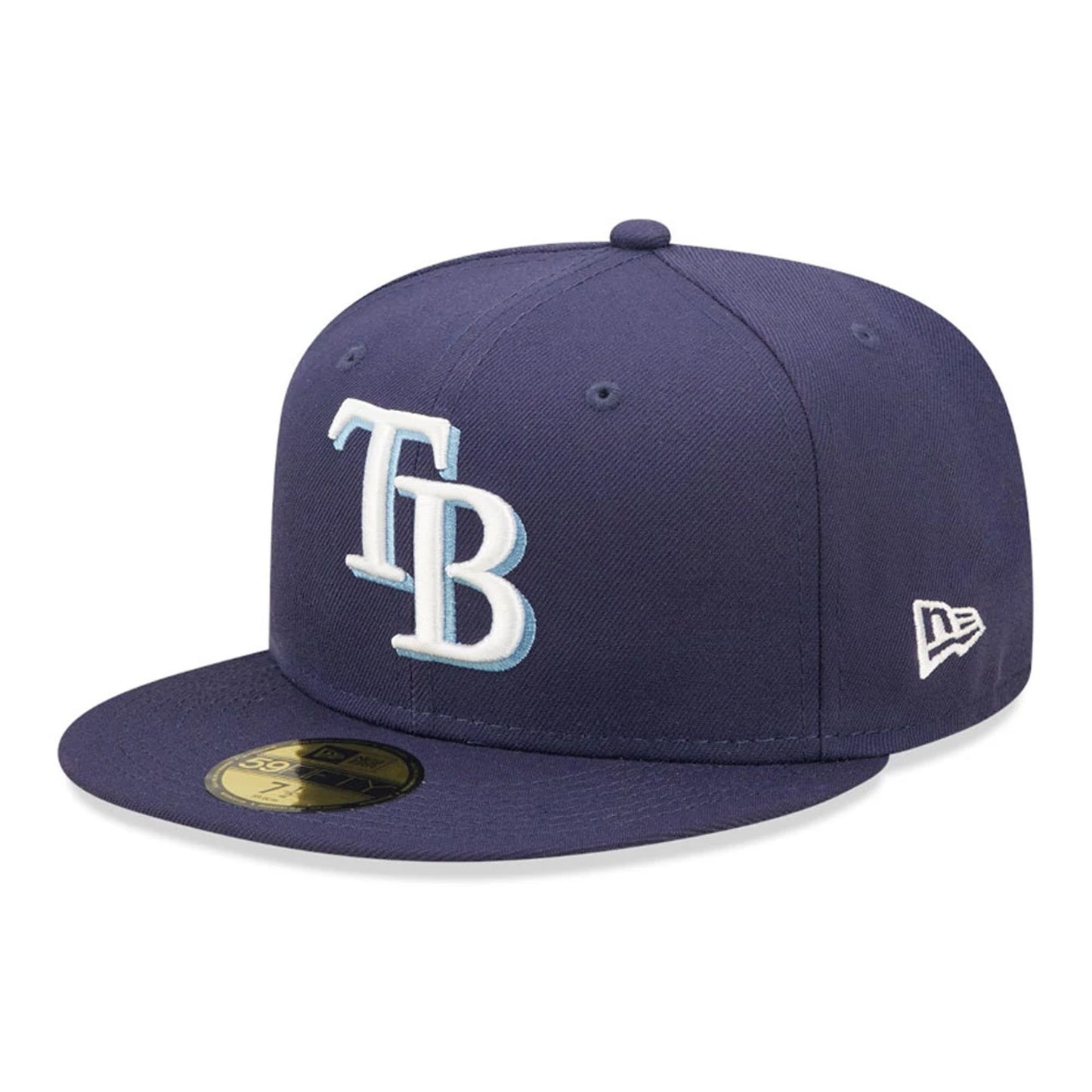 This is a Tampa Bay Rays Authentic On Field Navy 59FIFTY Cap 1