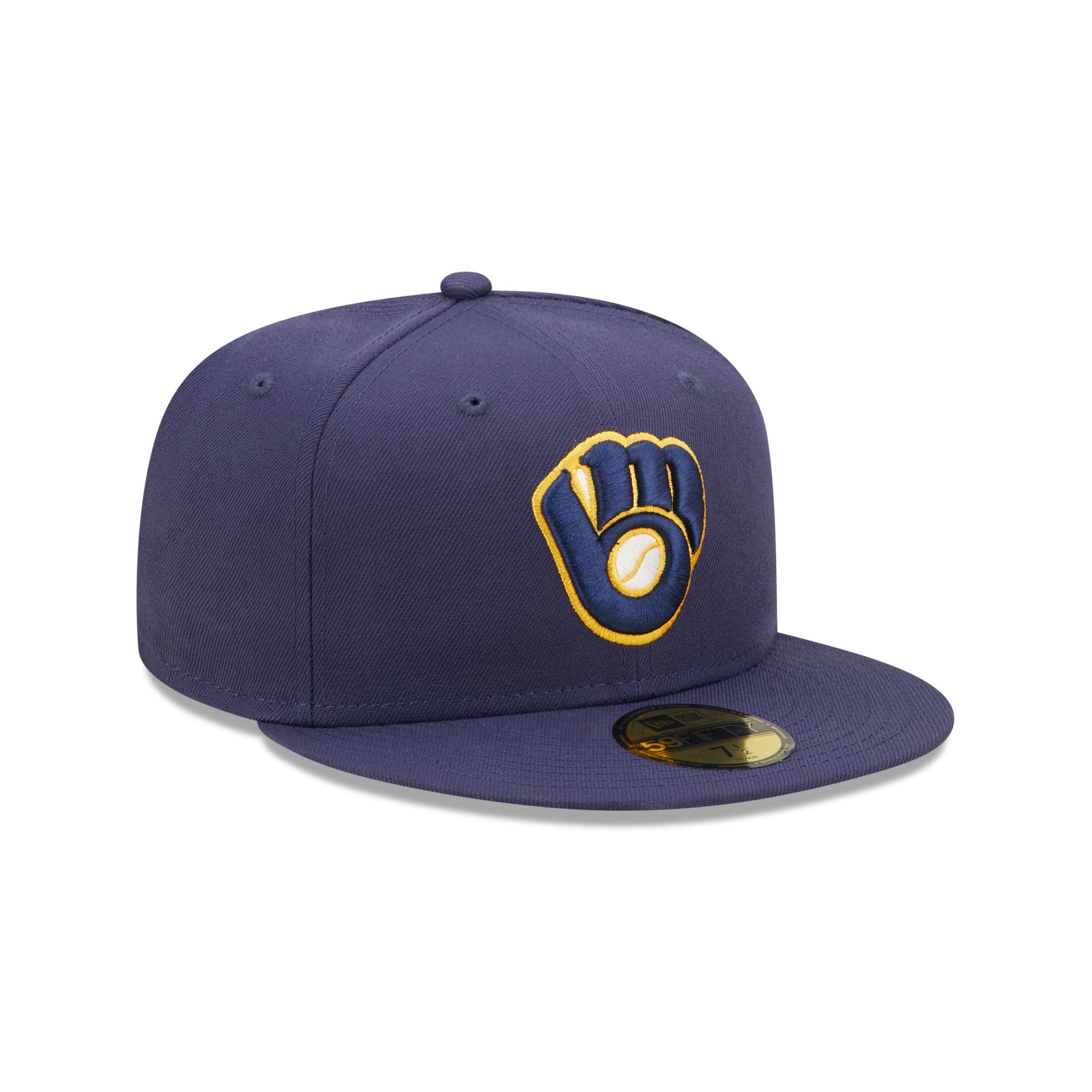 This is a Milwaukee Brewers AC Perf Navy 59FIFTY Cap 5